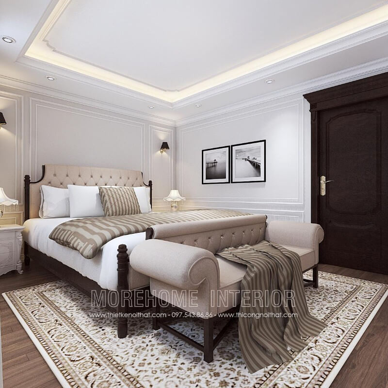 Giường ngủ có chân Giường ngủ có chân